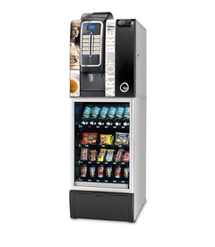 Distributeur combinés café et friandises - Café Machine Pro